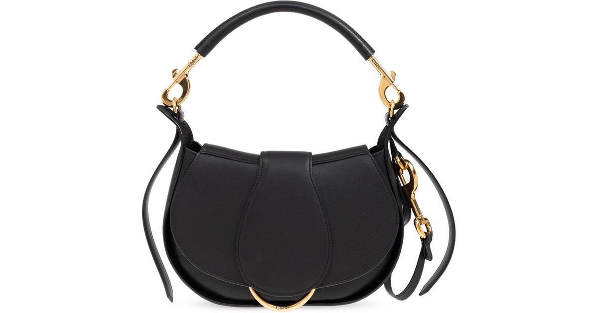 Chloé Shoulder Bag Ride in Black | Lyst UK