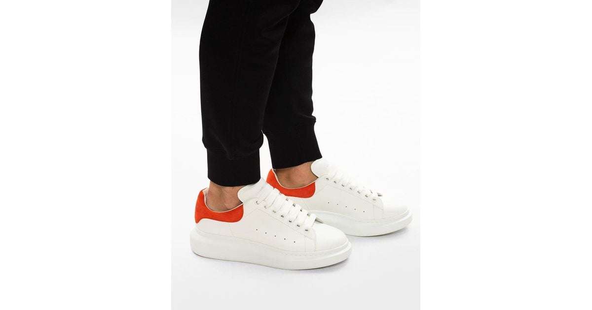 alexander mcqueen trainers orange