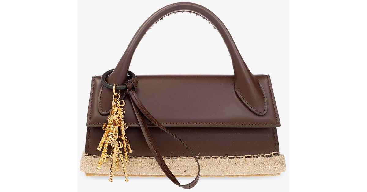 Jacquemus 'le Chiquito Long Cordao' Shoulder Bag in Brown | Lyst