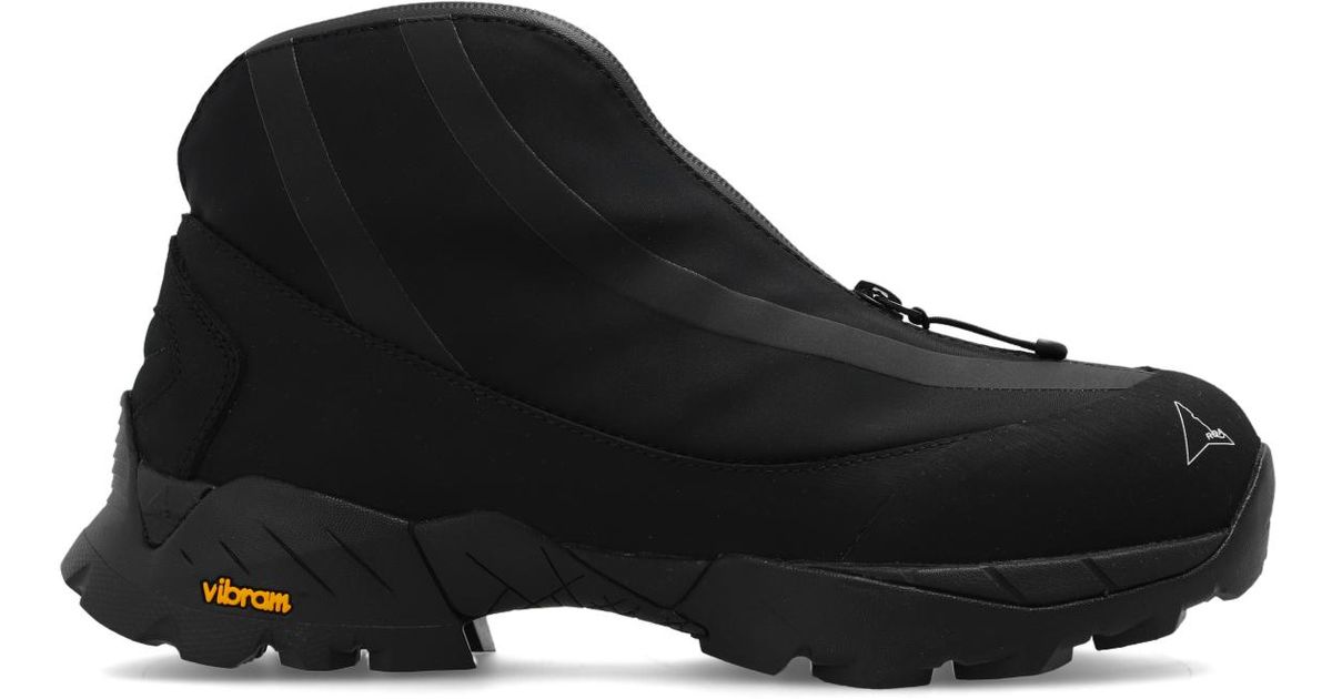 Roa 'teri' Lace-up Boots in Black | Lyst Roa 'teri' Lace-up Boots in Black | Lyst