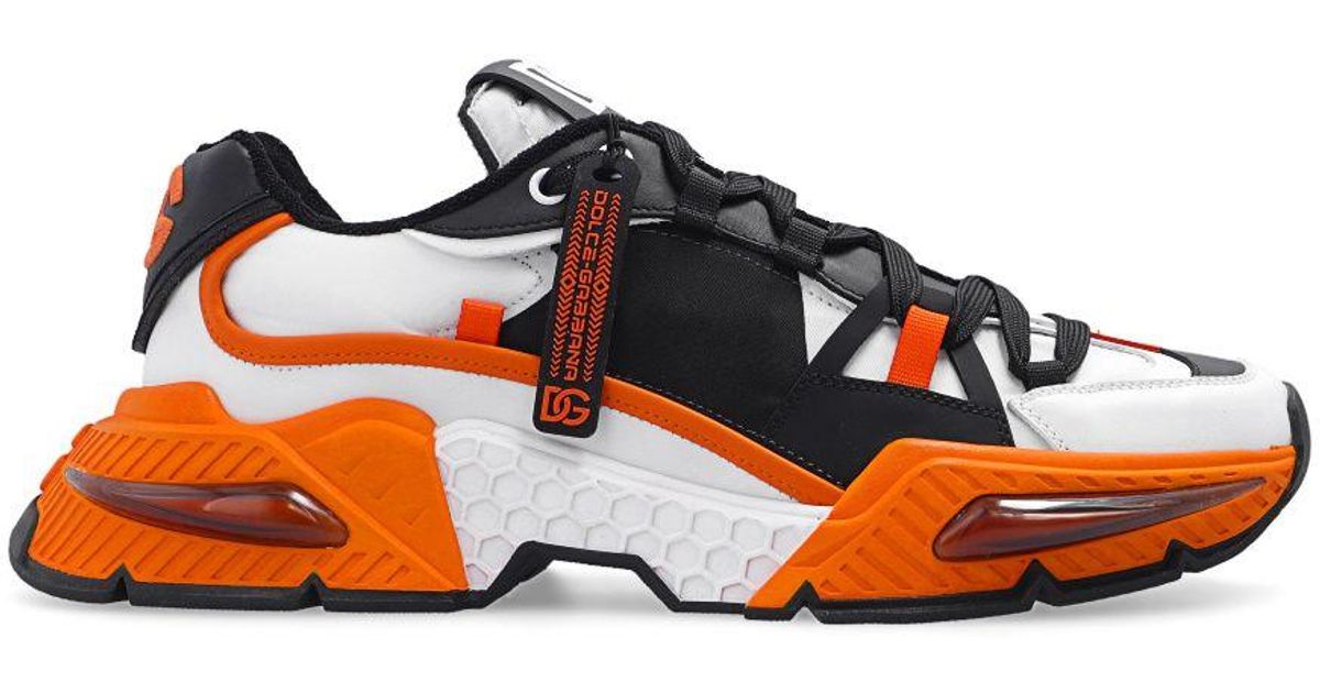 Dolce & Gabbana 'bassa' Sneakers in Orange for Men Lyst