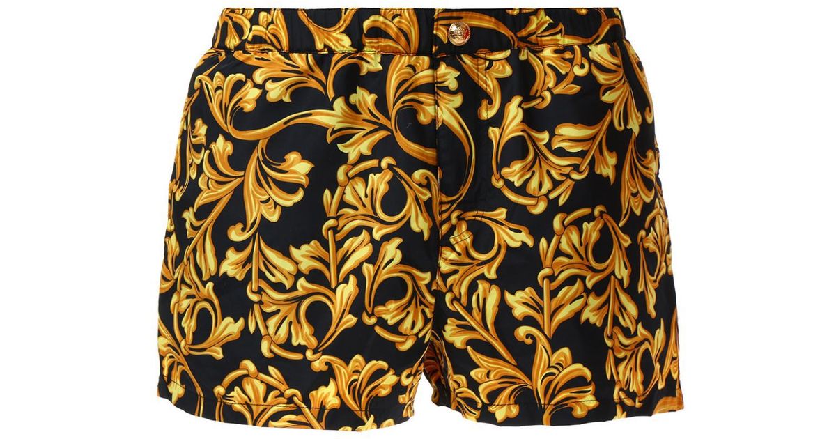 versace baroque shorts