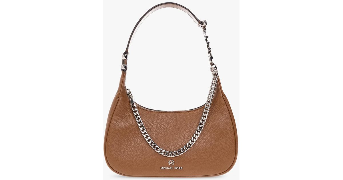 Michael Michael Kors Piper Small Studded Pouchette Shoulder Bag