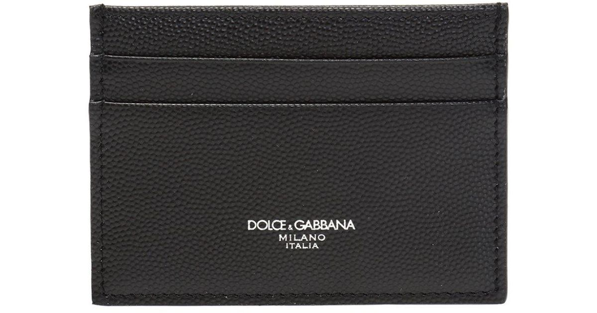 dolce gabbana mens card holder
