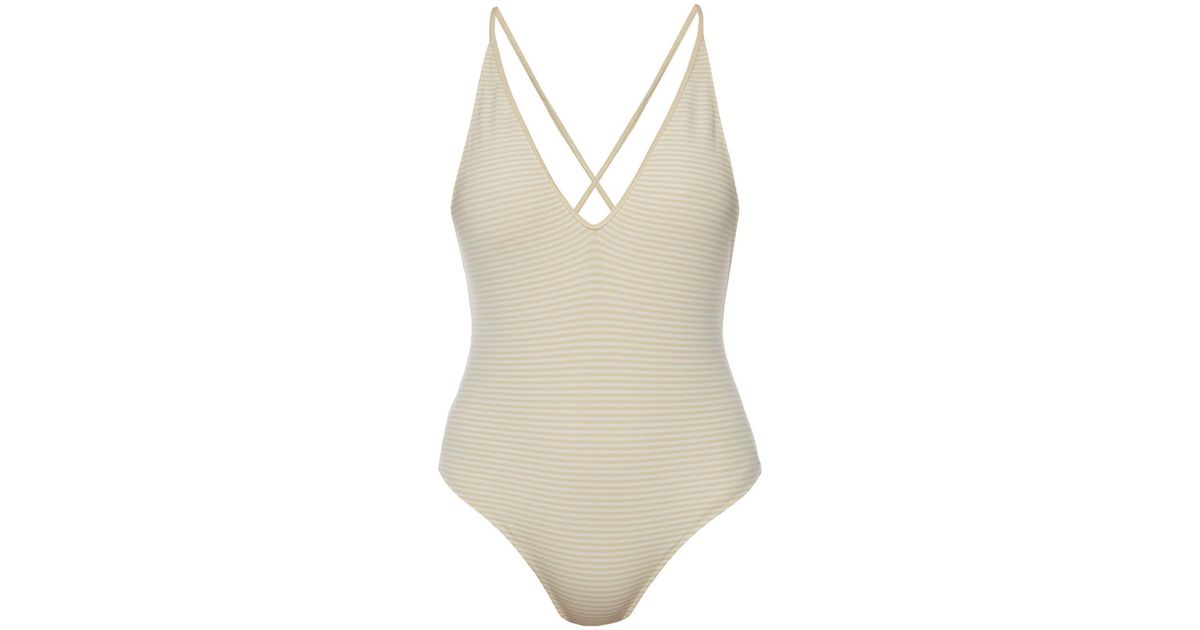 Marysia Swim Synthetic One-piece Swimsuit Beige in Natural - Lyst