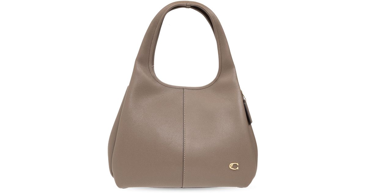 COACH 'lana' Shoulder Bag in Brown Lyst