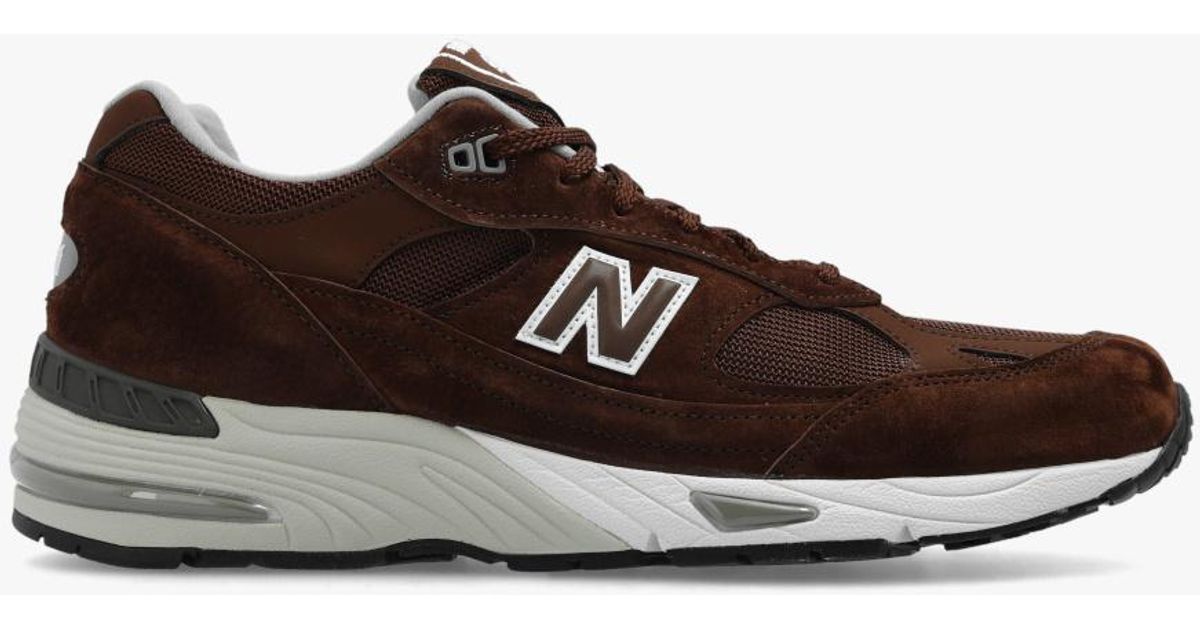 New Balance 'm991bgw' Sneakers in Brown | Lyst UK