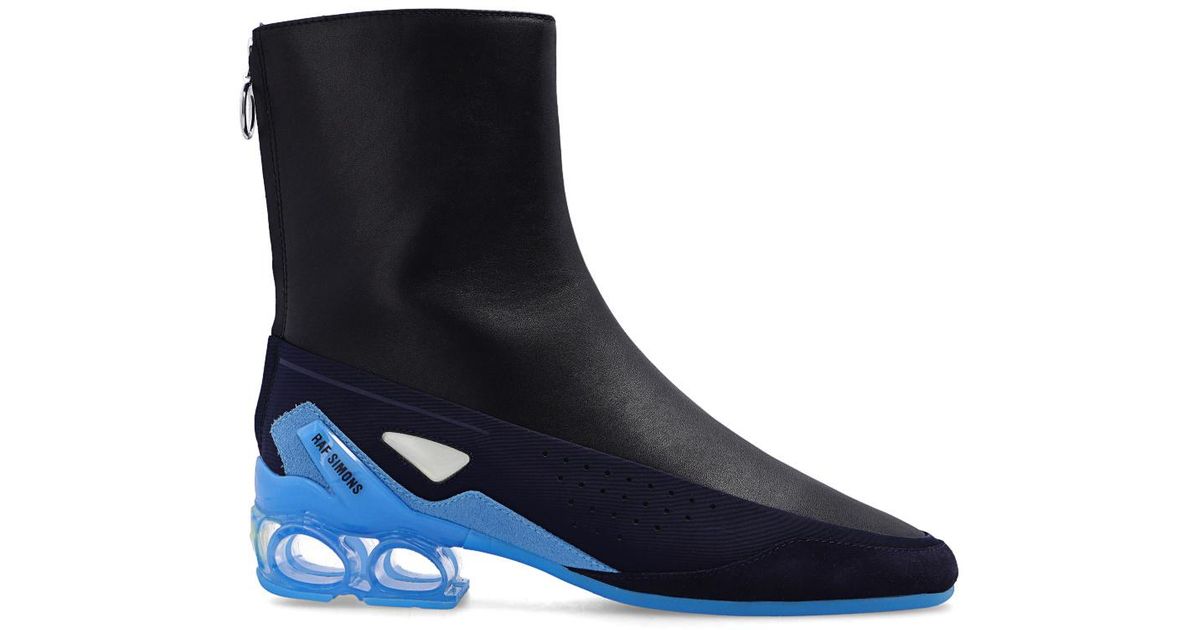 Raf Simons 'cycloid-4' Ankle Boots in Black for Men | Lyst UK