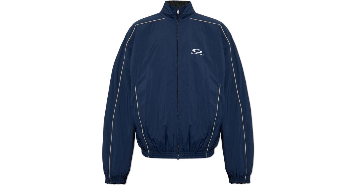 Balenciaga Reversible Jacket in Blue for Men | Lyst UK