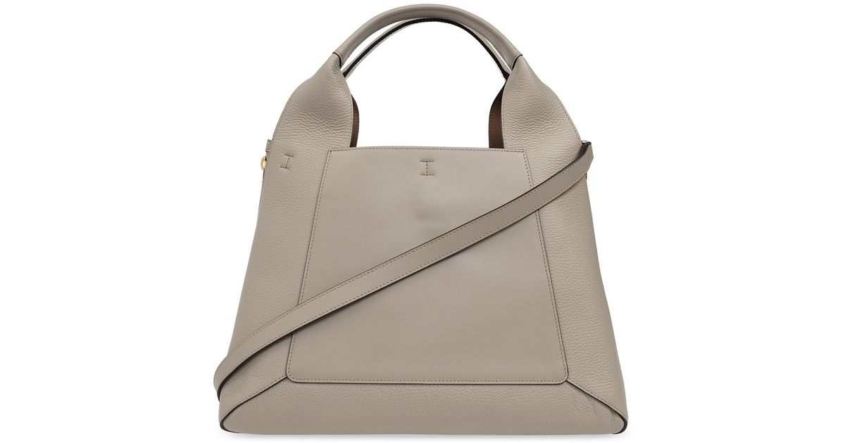 Furla 'gilda Large' Shopper Bag in Natural | Lyst