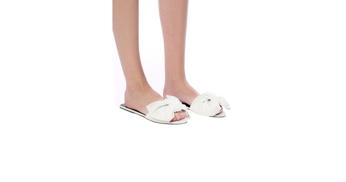 balenciaga bow slides