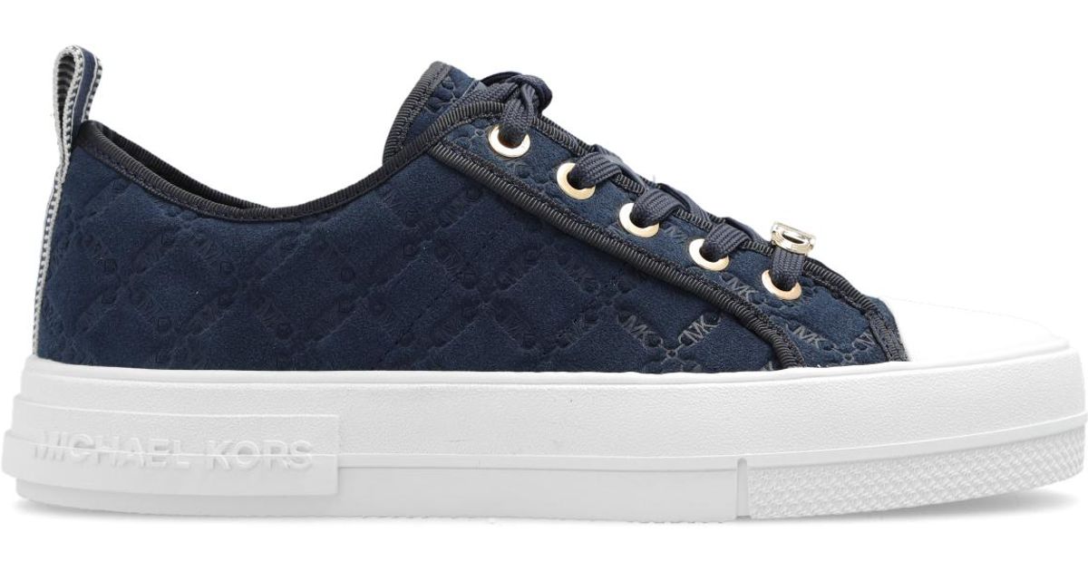 navy blue michael kors shoes