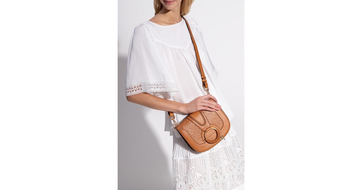 See By Chloé 'Hana' Shoulder Bag in Gray | Lyst