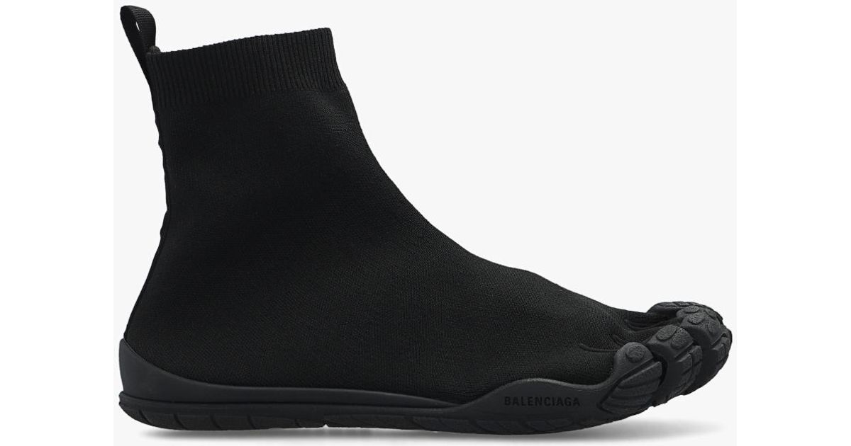 Balenciaga 'flex Toe' Sock Sneakers in Black | Lyst UK