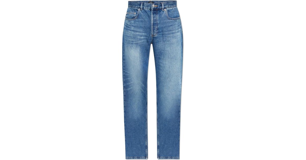 A.P.C. Jeans 'Rescue' in Blue for Men | Lyst UK