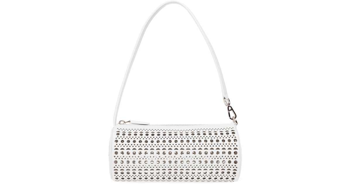 Alaïa 'tube Small' Shoulder Bag in White Lyst