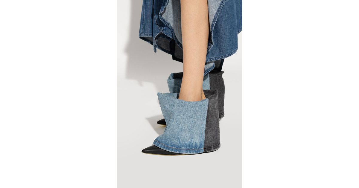 LOEWE 26S ANKLE BOOTS IN DARK BROWN CALFSKIN main image 0