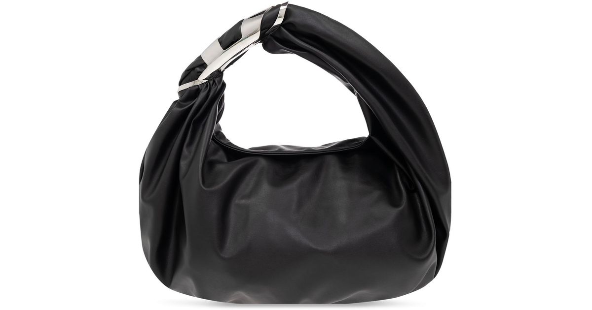DIESEL 'grab-d' Hobo Bag in Black