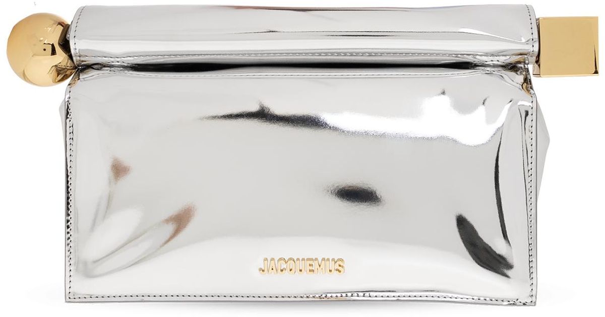 Jacquemus 'rond Carre' Handbag in White | Lyst