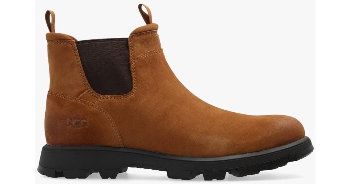 UGG 'hillmont' Insulated Chelsea Boots in Brown for Men Lyst UK