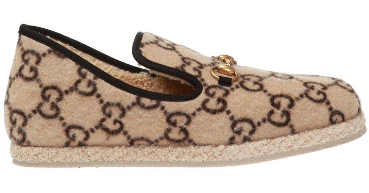 gucci wool loafers