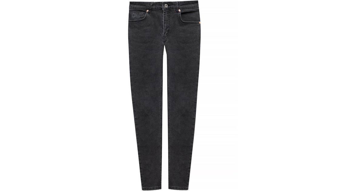 Zadig & Voltaire Denim Logo Jeans in Black - Lyst