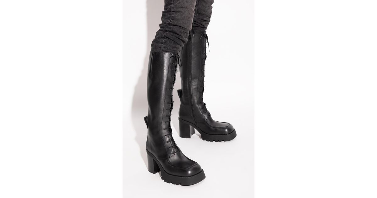 miista lace up boots