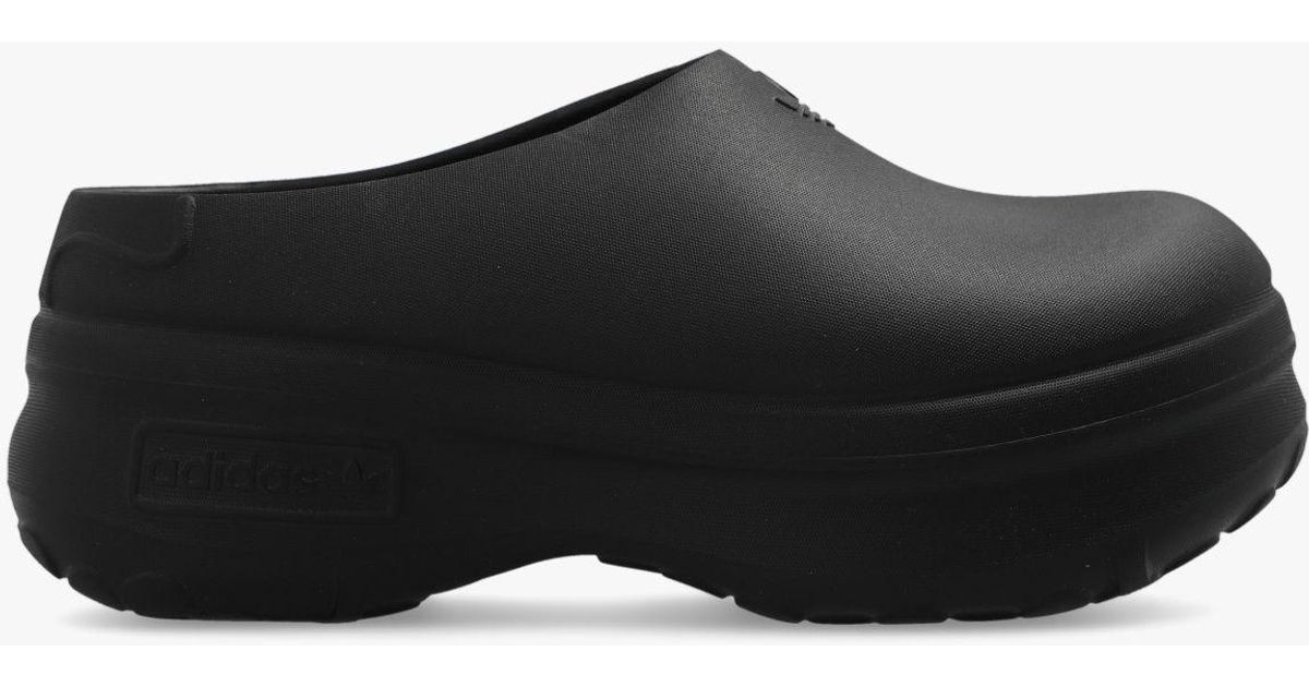 adidas Originals 'adifom Stan Mule W' Slides in Black | Lyst