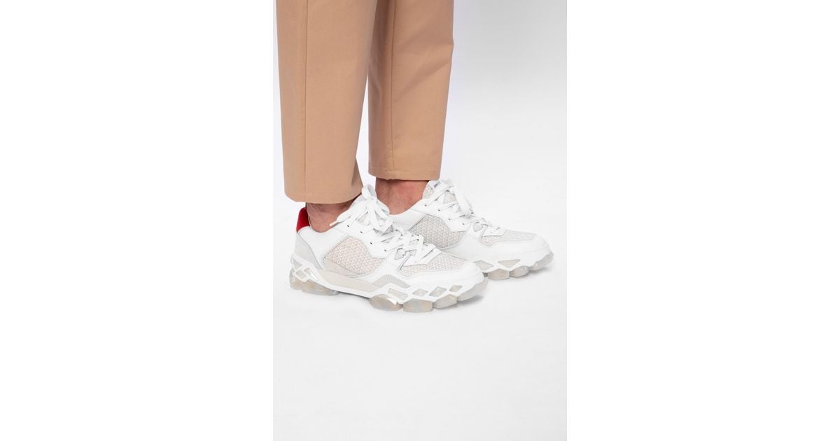 Jimmy Choo 'diamond X Trainer' Sneakers in White for Men | Lyst