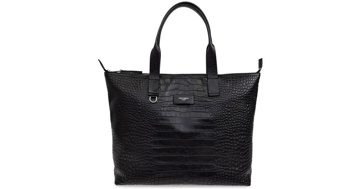 Dolce & Gabbana Men Large Shopping Bag