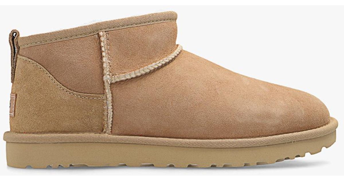 UGG 'classic Ultra Mini' Snow Boots in Brown Lyst UK