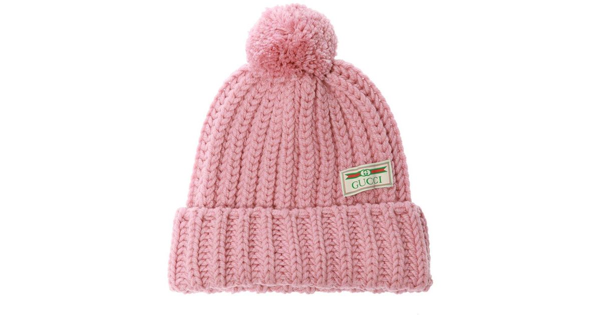 gucci pom pom hat