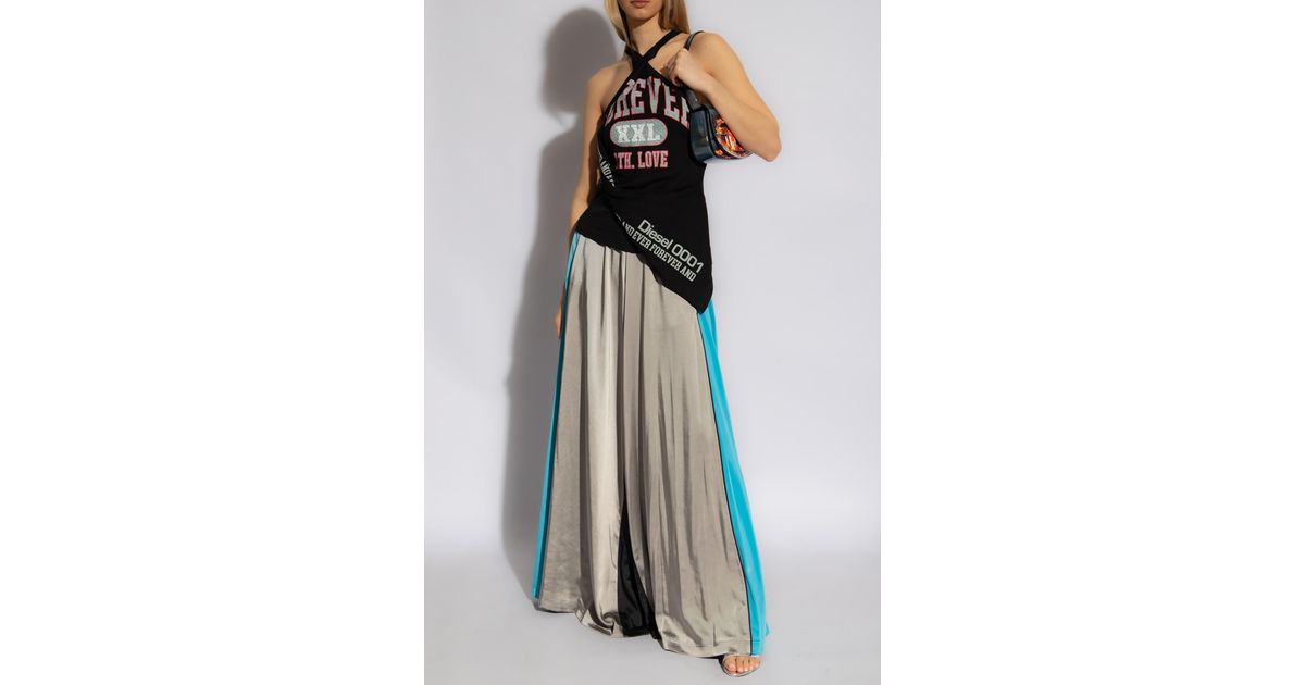 タンクトップ T-ZELIE 　DIESEL Buy Diesel men grey 't-zelie' tank top with twisted front
