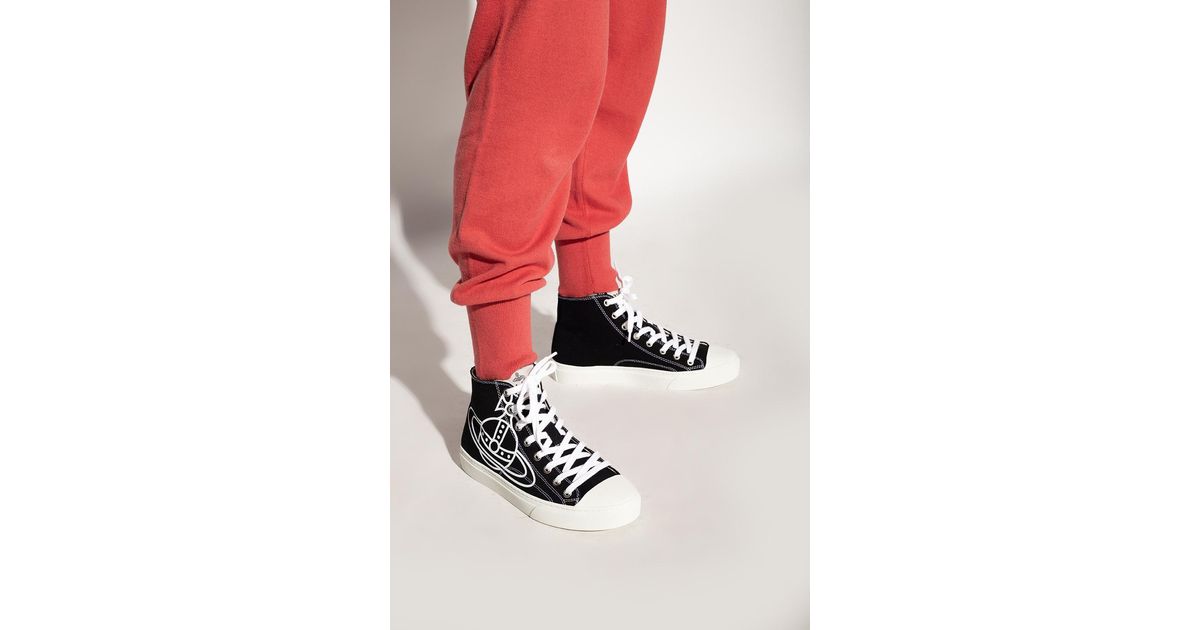 Vivienne Westwood Hightop Sneakers in Black Lyst