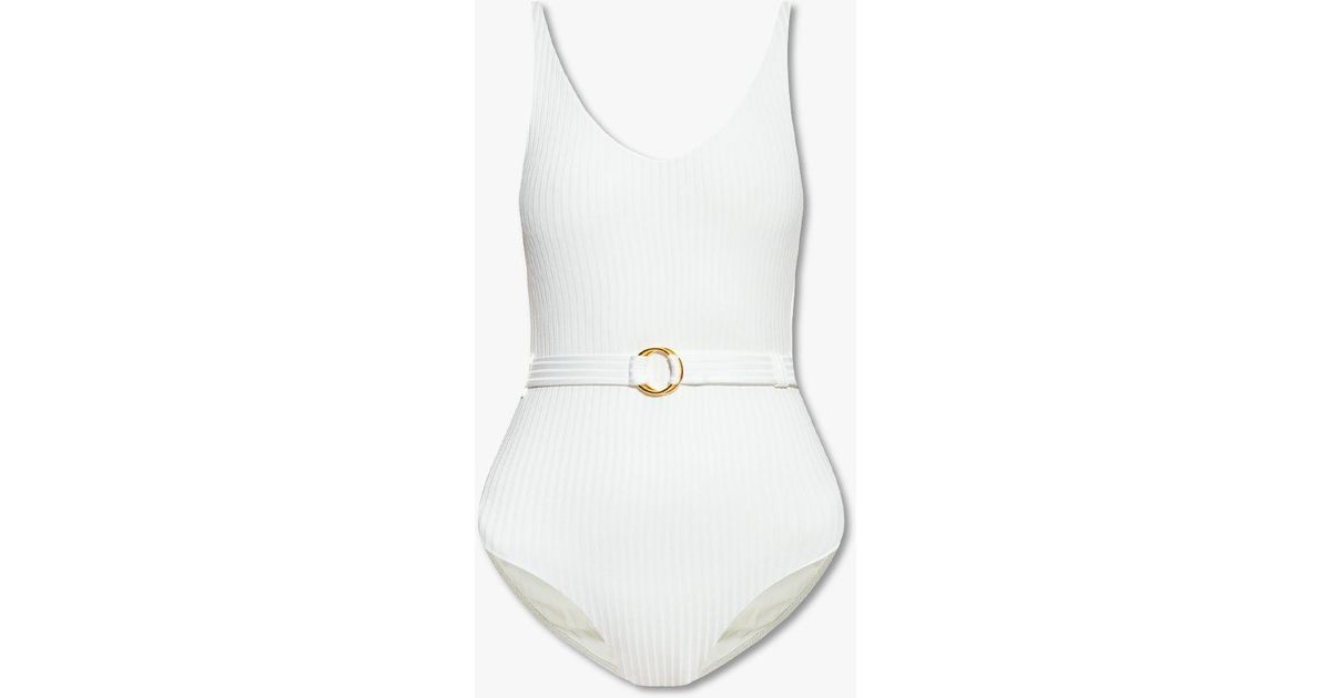 Melissa Odabash 'st. Tropez' One-piece Swimsuit in White | Lyst