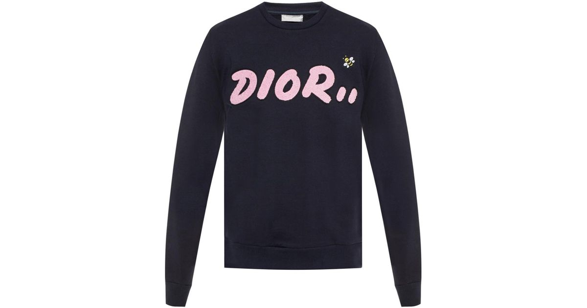 Dior Cotton X Kaws in Navy Blue (Blue) for Men | Lyst