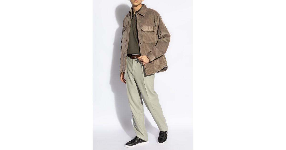 Armani khaki jacket deals