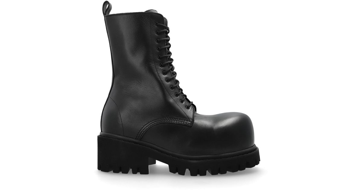 Balenciaga Boots Stomper in Black for Men | Lyst Canada