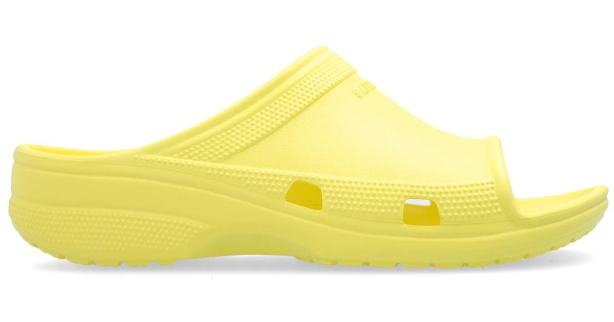 Balenciaga X Crocs in Yellow for Men Lyst Australia
