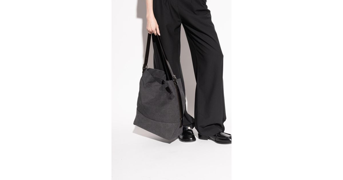Lemaire Bag Type Shopper in Black | Lyst Lemaire Bag Type Shopper in Black | Lyst