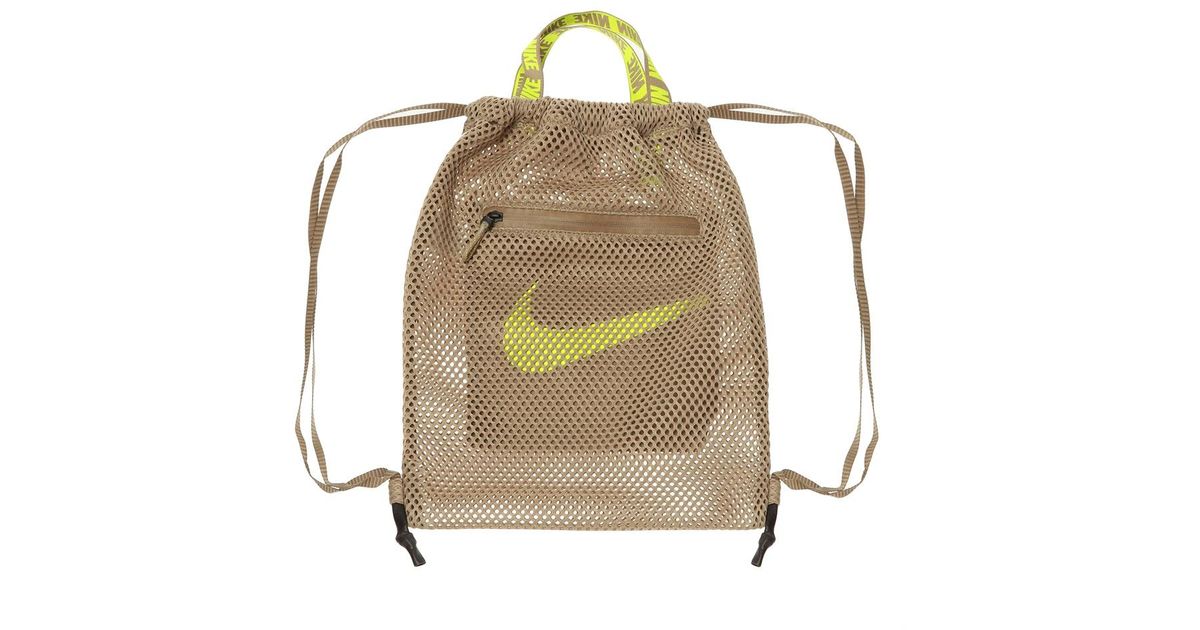 Nike Mesh Gym Sack in Green for Men Lyst