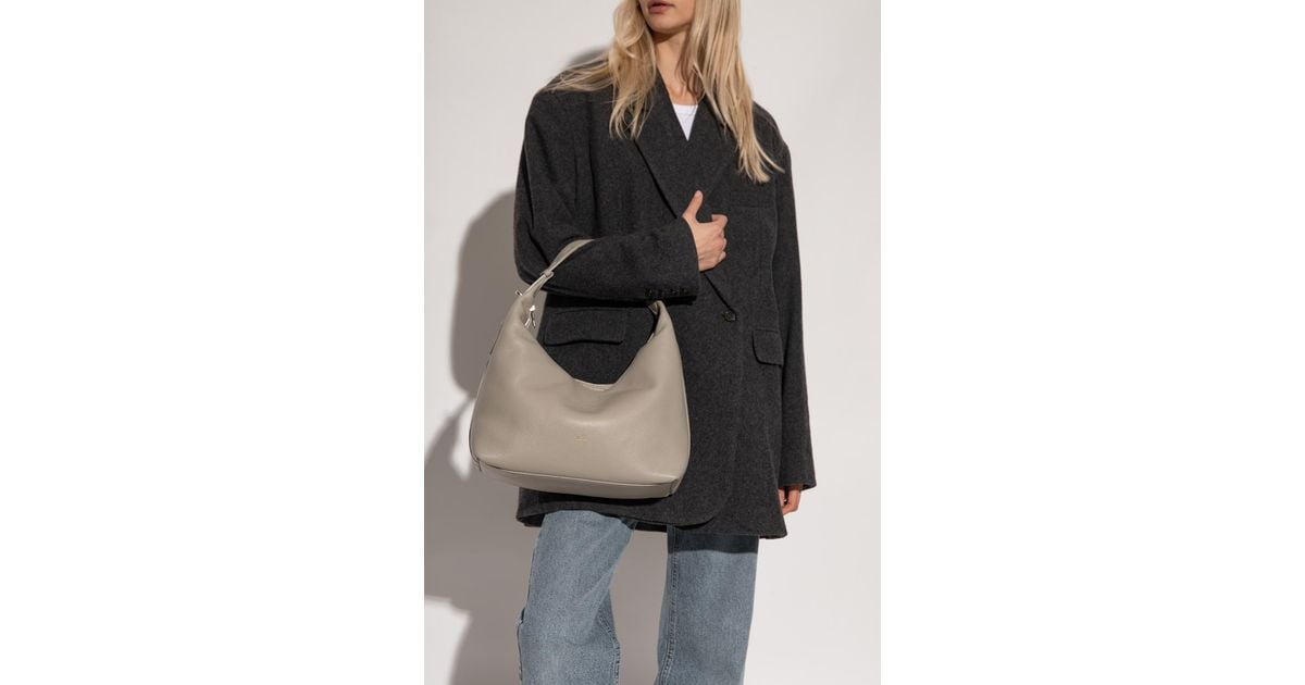 Furla Net Medium Leather Hobo Bag