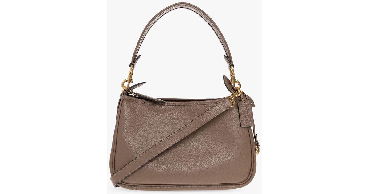 COACH 'cary' Shoulder Bag in Brown | Lyst