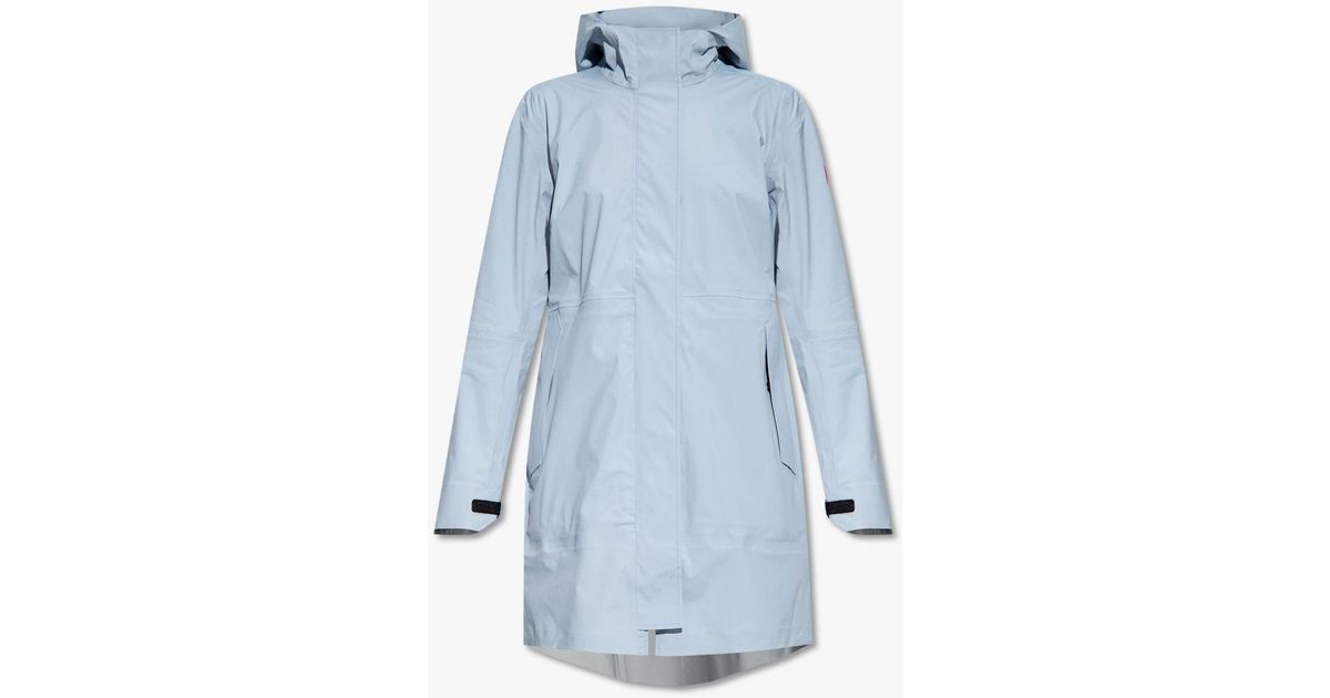 Canada Goose 'salida' Rain Jacket in Blue Lyst