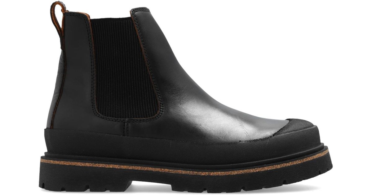 Birkenstock 'prescott' Chelsea Boots in Black | Lyst