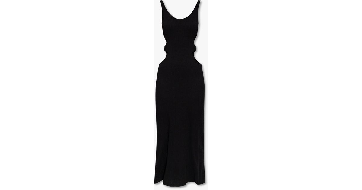Chloé Dress With Cut-outs in Black | Lyst