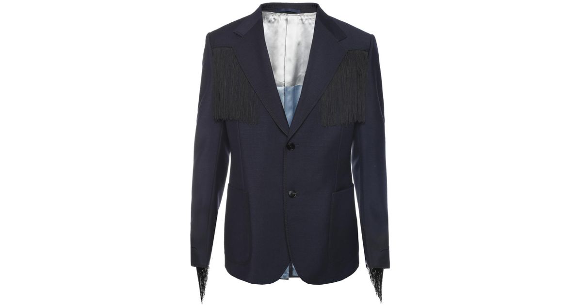 gucci fringe jacket