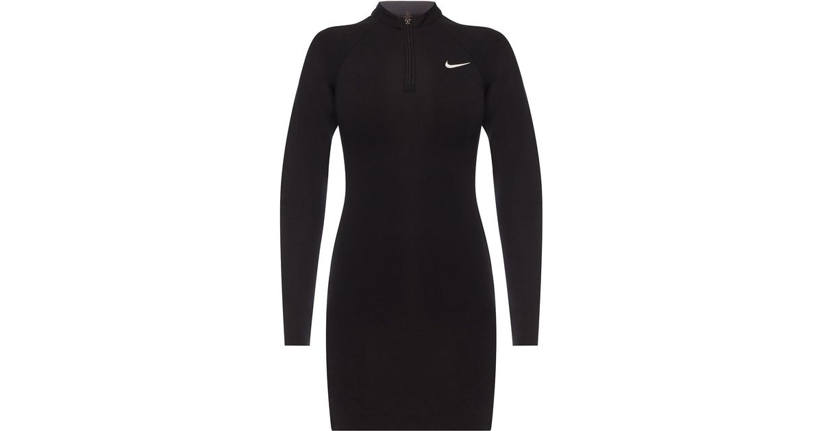 Nike Synthetic Sweatshirt Dress in Black Save 20 Lyst