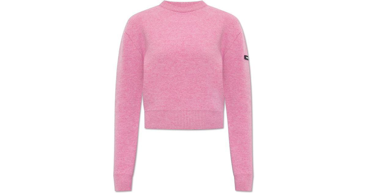 Balenciaga shop pink turtleneck