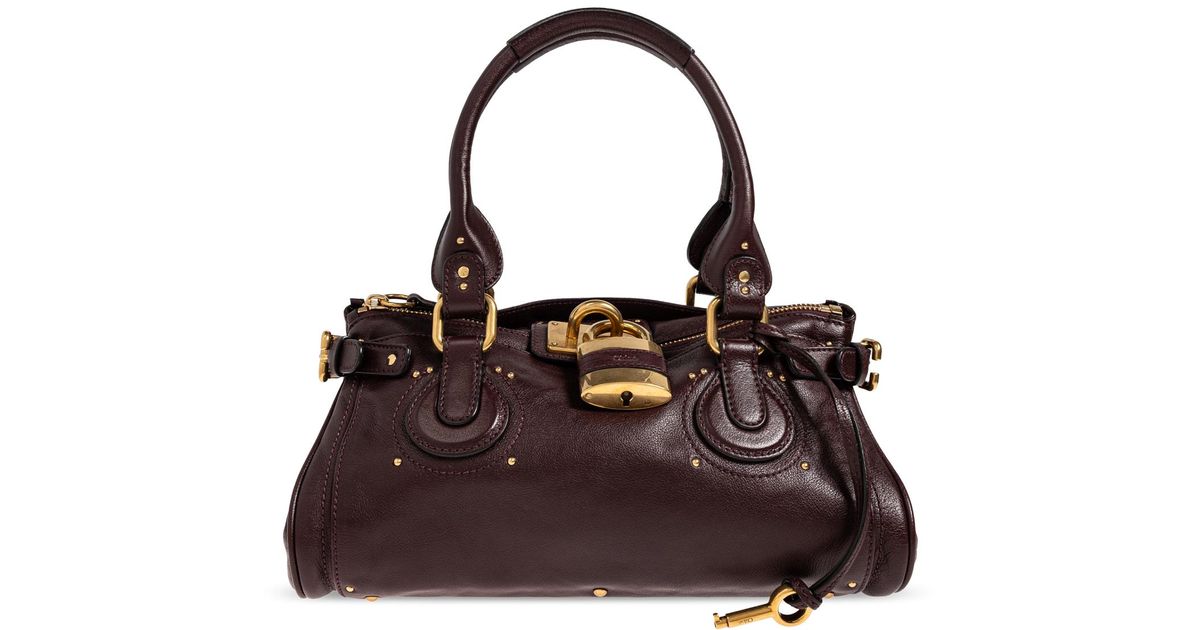 Chloé 'Paddington' Hand Bag in Brown | Lyst UK